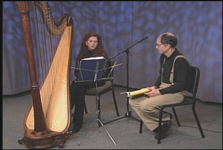 The Harp Show.  'Harpist Eva Schrall.'