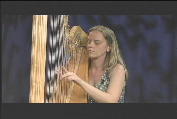 The Harp Show.  "Harpist Franziska Huhn."