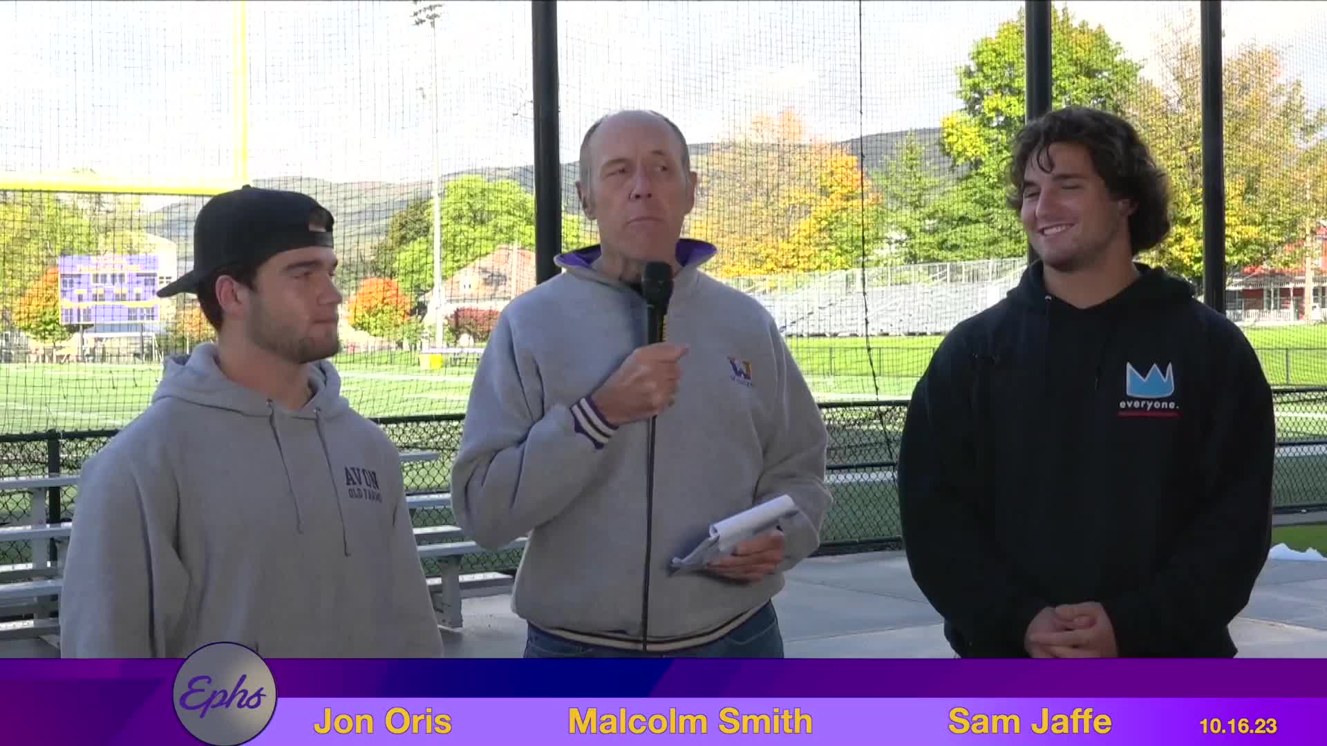 Thumbnail image for Williams College Football Show.  October 16, 2023.