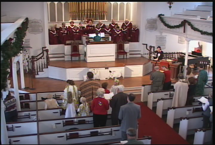 Thumbnail image for First Congregational Church of The United Church of Christ, Stockbridge, December 12, 2010.  'Nativity Pageant.'