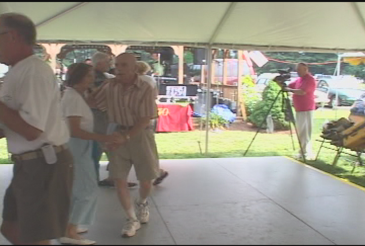 Thumbnail image for "Polka Joe presents 'It's Polka Time,' with EFO Eddie Forman & Jersey Polka Richie, St. Peter Paul Picnic Grounds, Three Rivers, Mass., July 26, 2009."