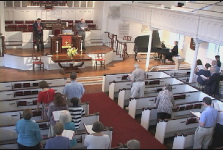 Thumbnail image for First Congregational Church of The United Church of Christ, Stockbridge, August 14, 2011.