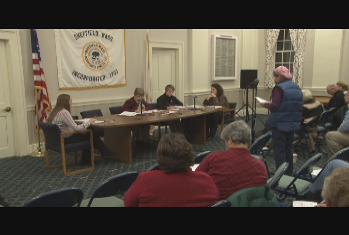 Thumbnail image for Sheffield Selectmen's Meeting, December 16, 2013.