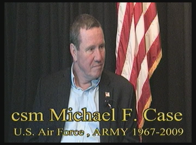 Thumbnail image for Veterans History Project.  'Michael F. Case, U. S. Air Force, 1969 - 1971; U.S. Army N.G., 1973 - 2009.'