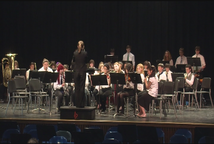Thumbnail image for Lee Middle & High School Band Concert, February 12, 2014.