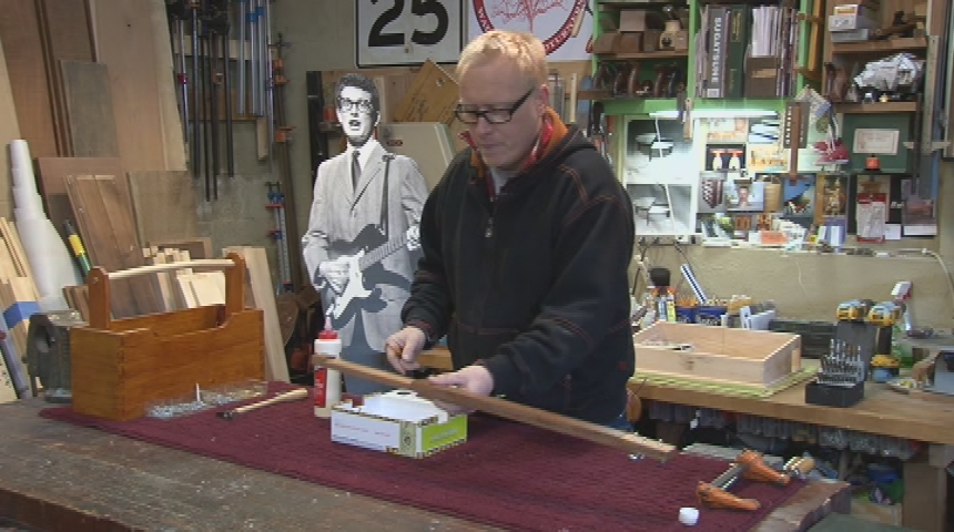 The Garage with Steve Butler.  "Cigar Box Guitar."