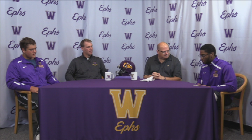 Thumbnail image for Williams College Football Show.  September 26, 2016.