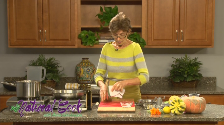 Thumbnail image for "The Natural Cook With Anna Gershenson," Episode 12.  "Cooking with Winter Squash."