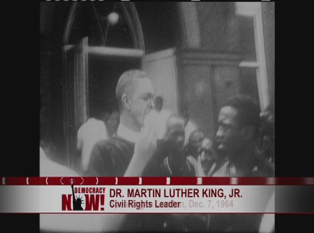 Thumbnail image for Democracy Now!  Martin Luther King, Jr. National Holiday, January 16, 2017.
