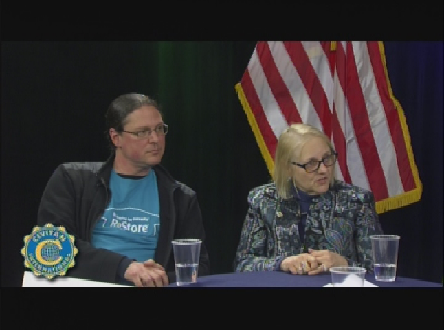 Thumbnail image for Pittsfield Civitan Club presents "Know Your Berkshires."  "Carolyn Valli, Executive Director, Habitat for Humanity, and Christopher Jacobson, Manager, Restore."