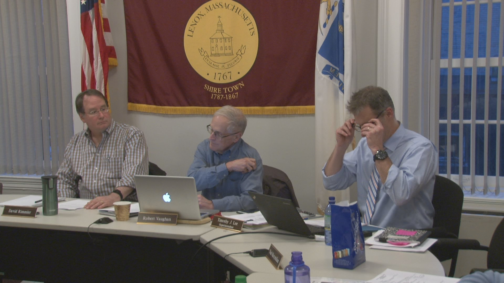 Thumbnail image for Lenox School Committee Meeting, March 27, 2017.  LIVE, from Lenox Town Hall.