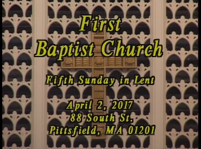 Thumbnail image for First Baptist Church of Pittsfield, April 2, 2017.