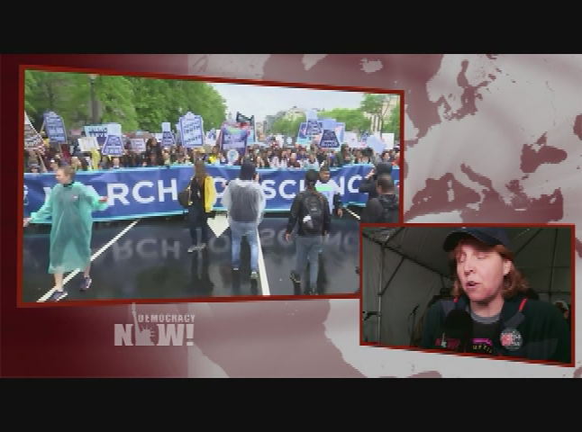 Thumbnail image for Democracy Now! Special Report.  March for Science, April 22, 2017.  Part 3 of 3.
