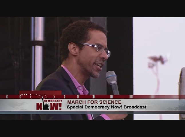 Thumbnail image for Democracy Now! Special Report.  March for Science, April 22, 2017.  Part 1 of 3.