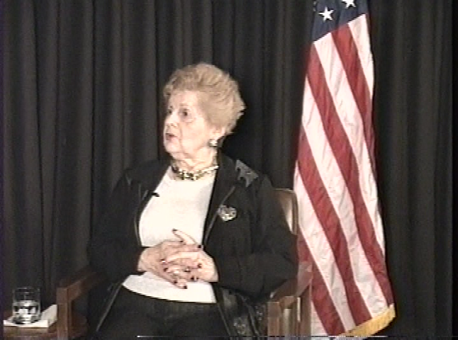 Thumbnail image for Veterans History Project.  Theresa Goldenberg Pill, U.S. Navy, WW II, 1945 - 1946.