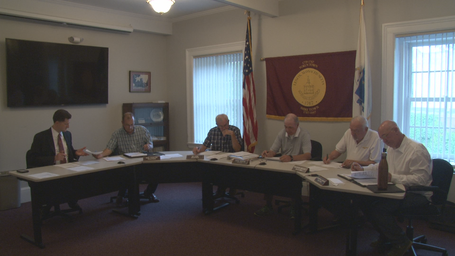 Thumbnail image for Lenox Selectmen's Meeting, July 12, 2017.  LIVE, from Lenox Town Hall.