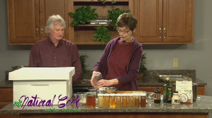 Thumbnail image for "The Natural Cook With Anna Gershenson," Episode 26.  "Honey Granola Bark, with Richard Clapper."