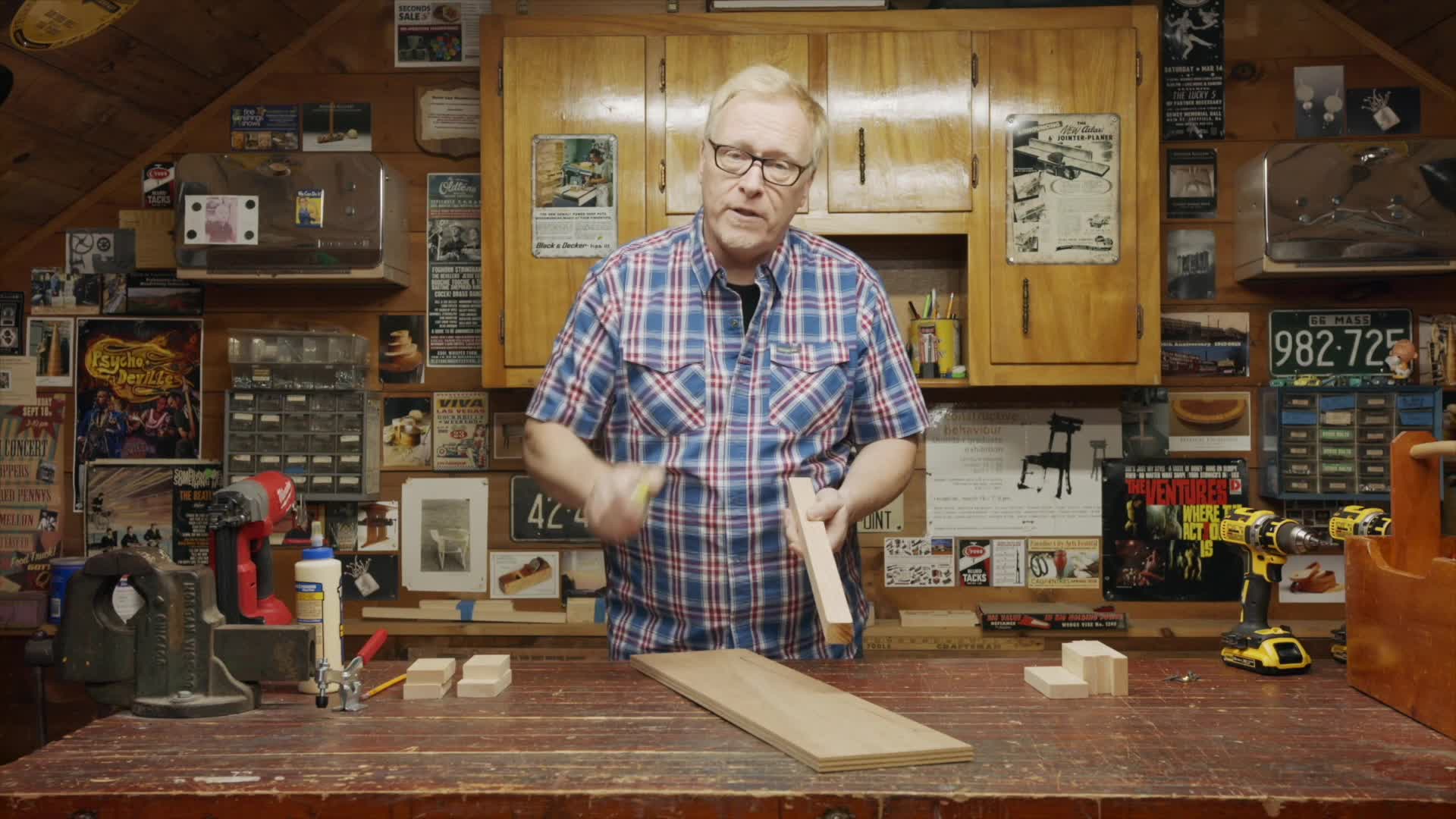 Thumbnail image for The Garage with Steve Butler.  Season 2, Episode 08.  "No Jointer, No Planer, No Problem."