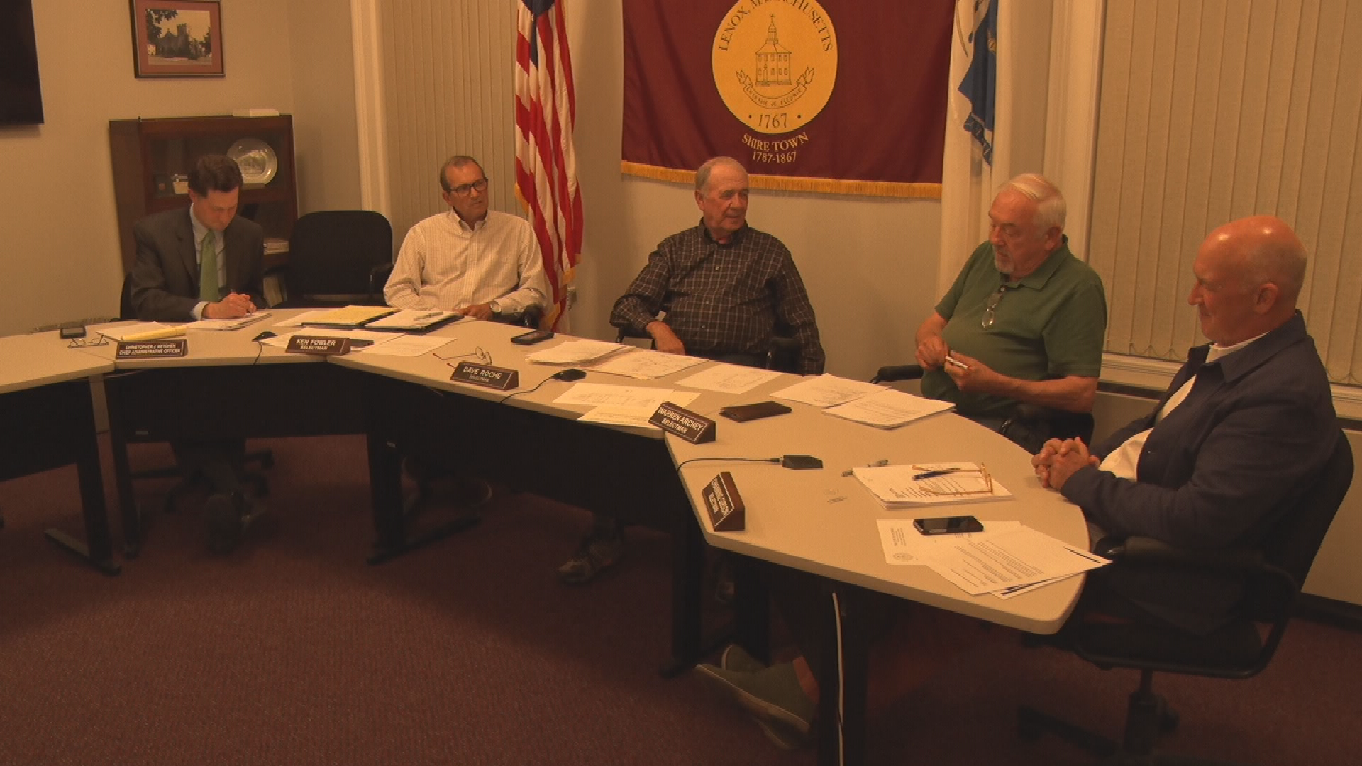 Thumbnail image for Lenox Selectmen's Meeting, August 23, 2017.  LIVE, from Lenox Town Hall.