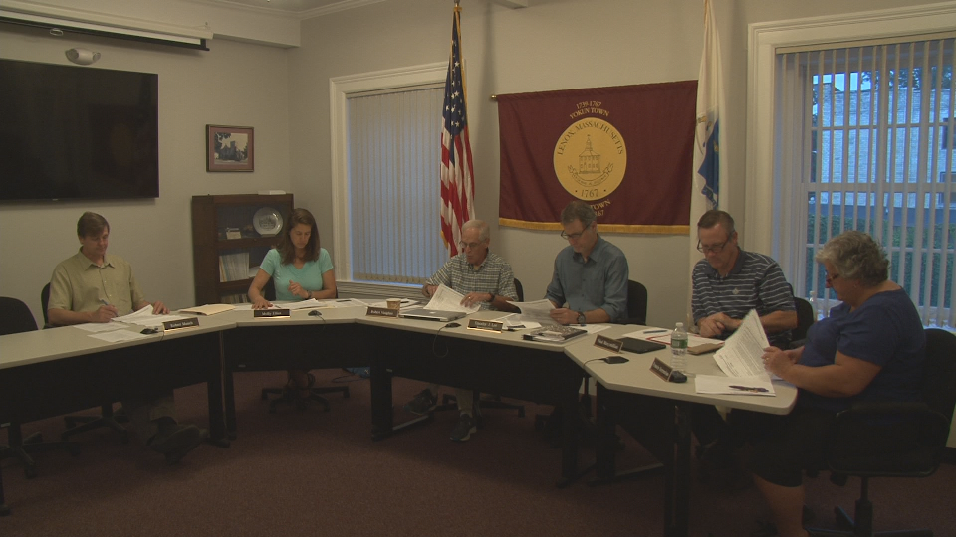 Thumbnail image for Lenox School Committee Meeting, August 28, 2017.  LIVE, from Lenox Town Hall.