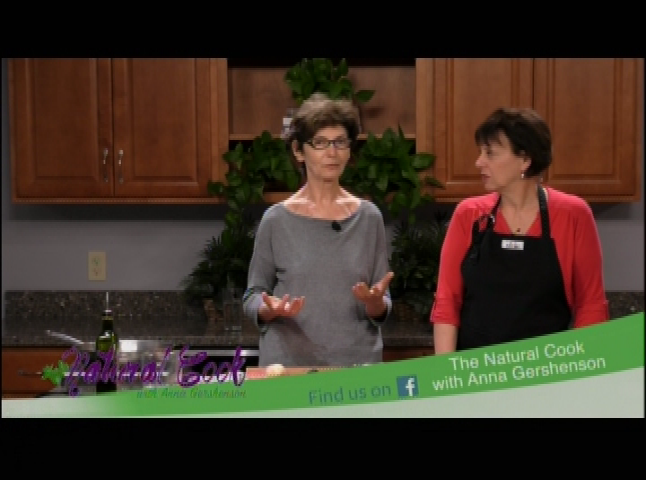 Thumbnail image for "The Natural Cook With Anna Gershenson," Episode 31.  "Foraging in the Berkshires; Stuffed Grape Leaves."