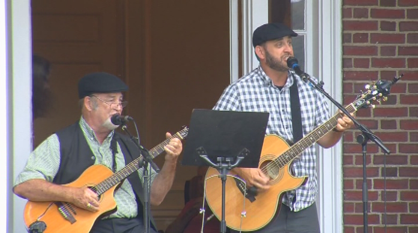 Thumbnail image for Music For Your Soul.  "The Sugar Hill Folk Festival at Sugar Hill, Dalton, Massachusetts. Part 3 of 4. Bernice Lewis & Guests: Mariah Colorado, Liz Queler, Seth & Joey Farber, J.P. Murphy."