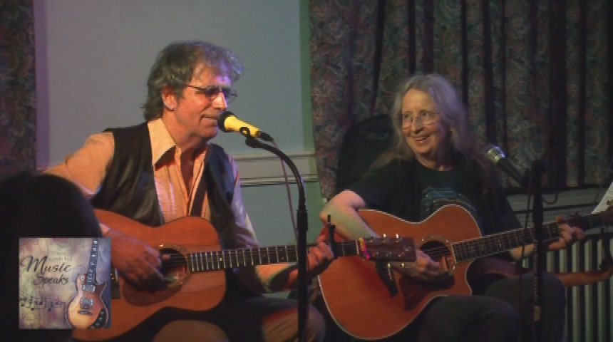 Thumbnail image for Music For Your Soul.  "Bread & Roses Coffee House.  Part 3 of 4.  David Grover & Linda Worster."