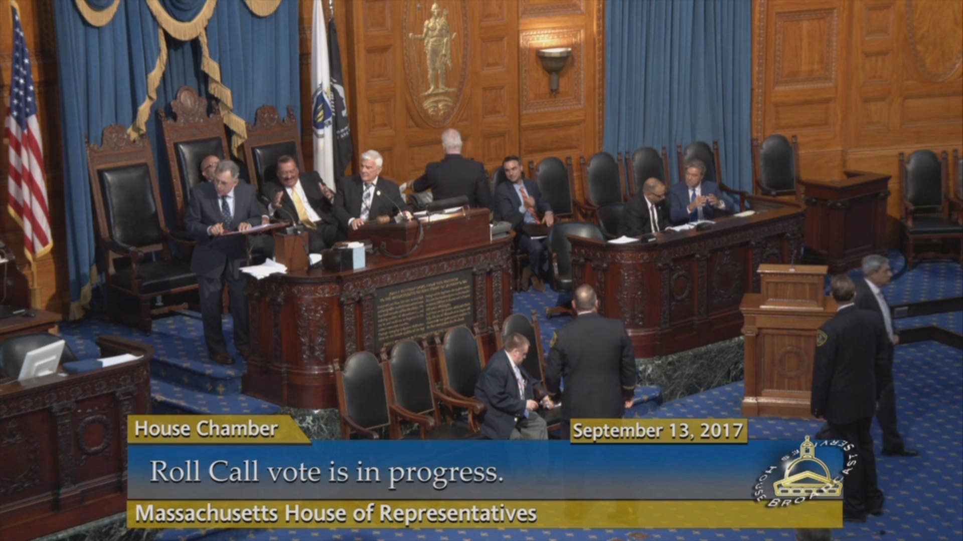 Thumbnail image for Commonwealth of Massachusetts State House, Massachusetts House of Representatives, Formal Session, September 13, 2017.  Part 2 of 2.
