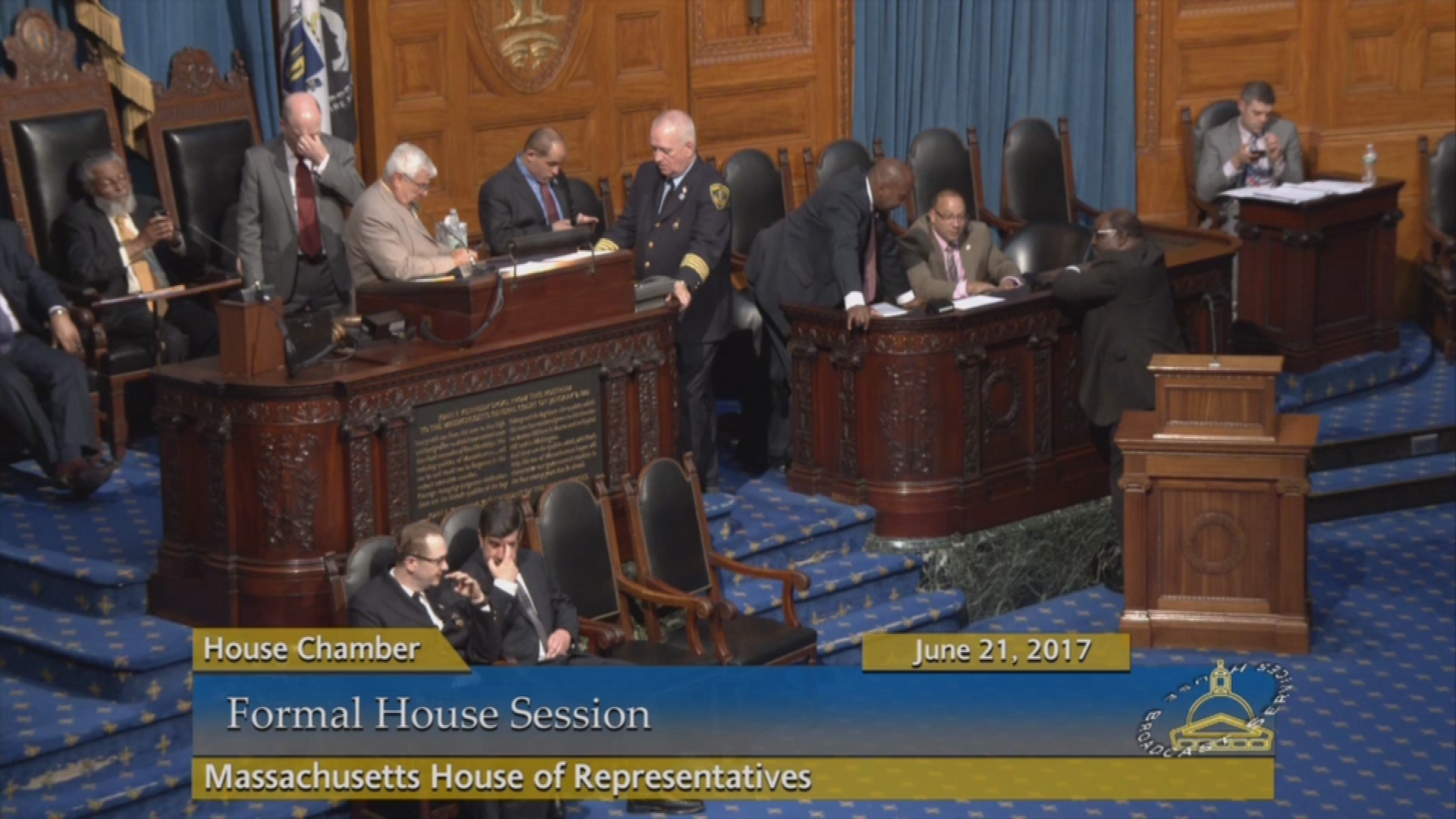 Thumbnail image for Commonwealth of Massachusetts State House.  House of Representatives, Formal Session, Wednesday, June 21, 2017.