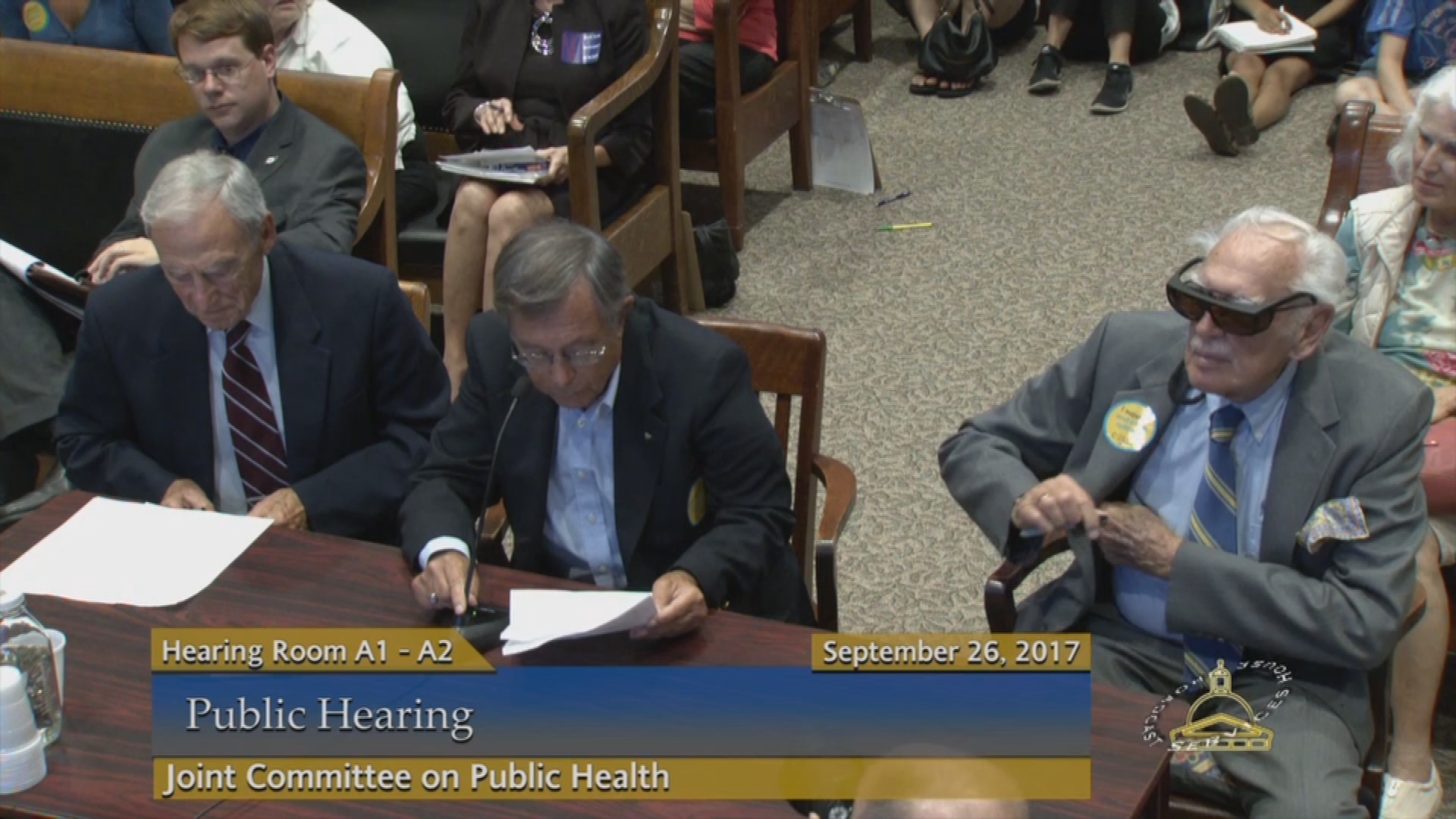 Thumbnail image for Commonwealth of Massachusetts State House.  Joint Committee on Public Health, Public Hearing ("End of Life Options," Senate Bill 1225 and House Bill 1194), September 26, 2017.  Part 2 of 2.