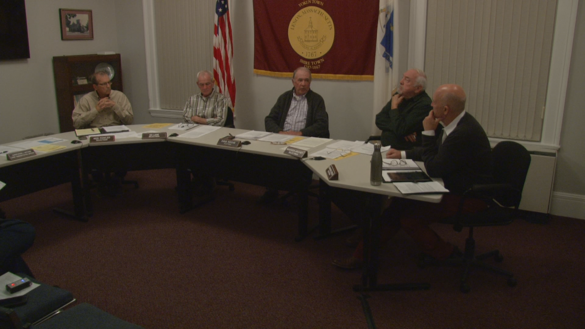 Thumbnail image for Lenox Selectmen's Meeting, October 4, 2017.  LIVE, from Lenox Town Hall.