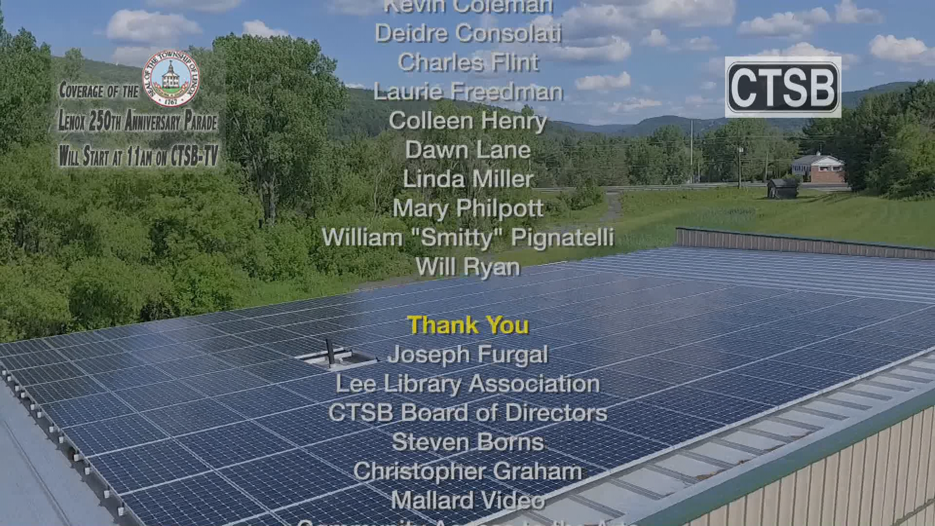 Thumbnail image for Lenox 250th Anniversary Parade, "Lenox Throughout The Years," October 7, 2017.  LIVE from Main and Walker Streets, Lenox, Massachusetts.