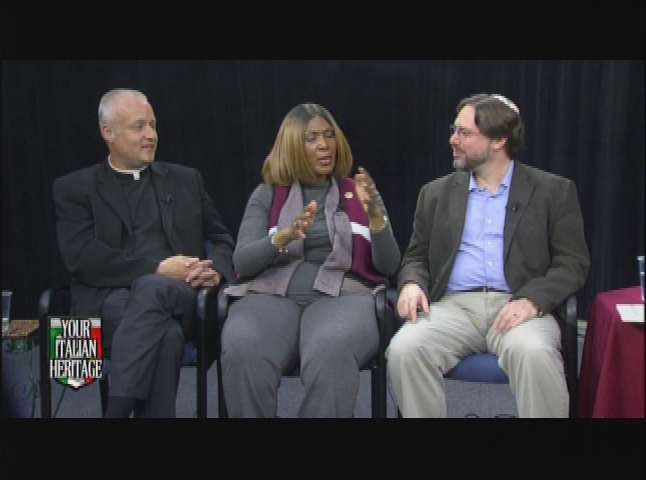 Thumbnail image for Your Italian Heritage.  "One Priest, One Minister, One Rabbi."