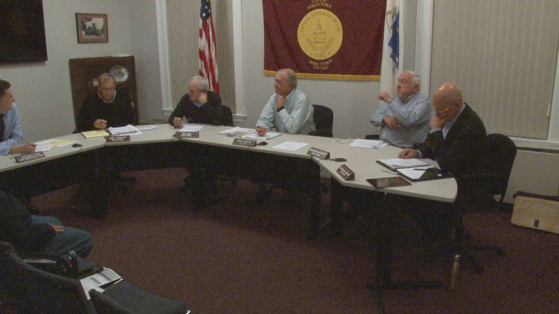 Thumbnail image for Lenox Selectmen's Meeting, November 1, 2017.  LIVE, from Lenox Town Hall.