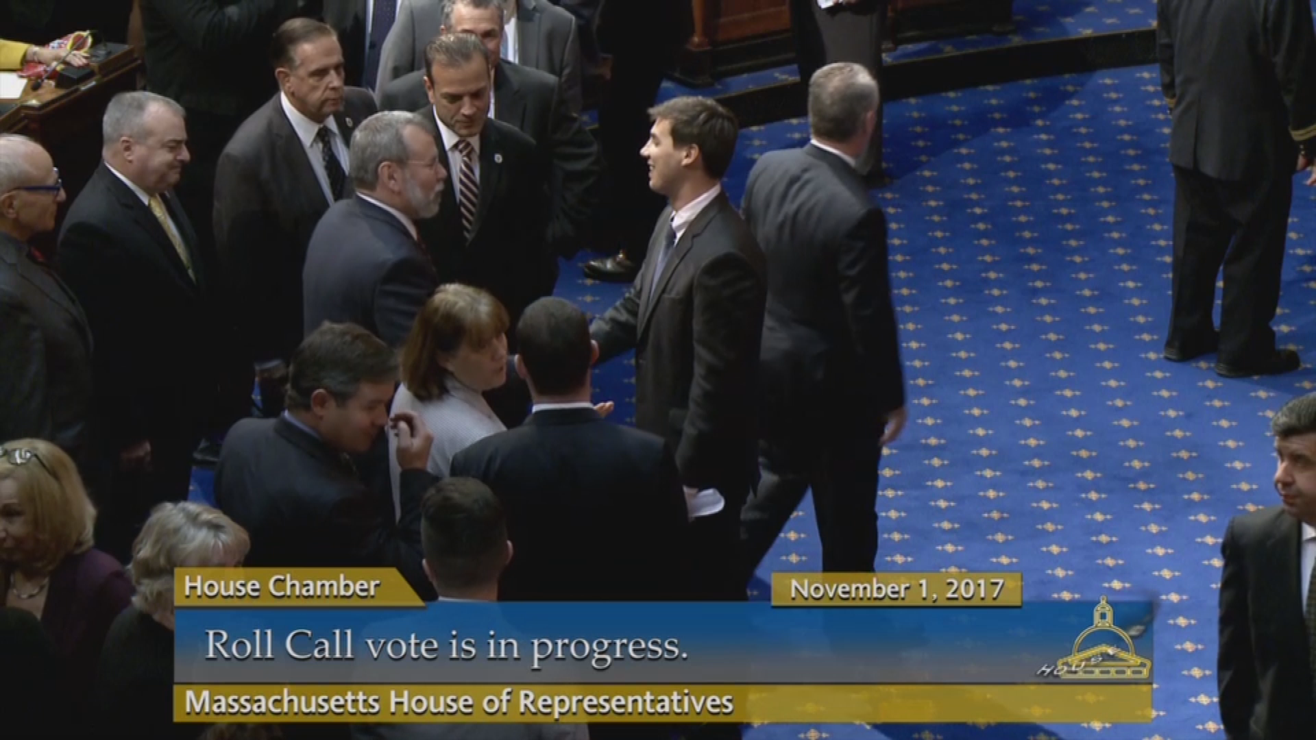 Thumbnail image for Commonwealth of Massachusetts State House, Massachusetts House of Representatives, Formal Session, November 1, 2017.