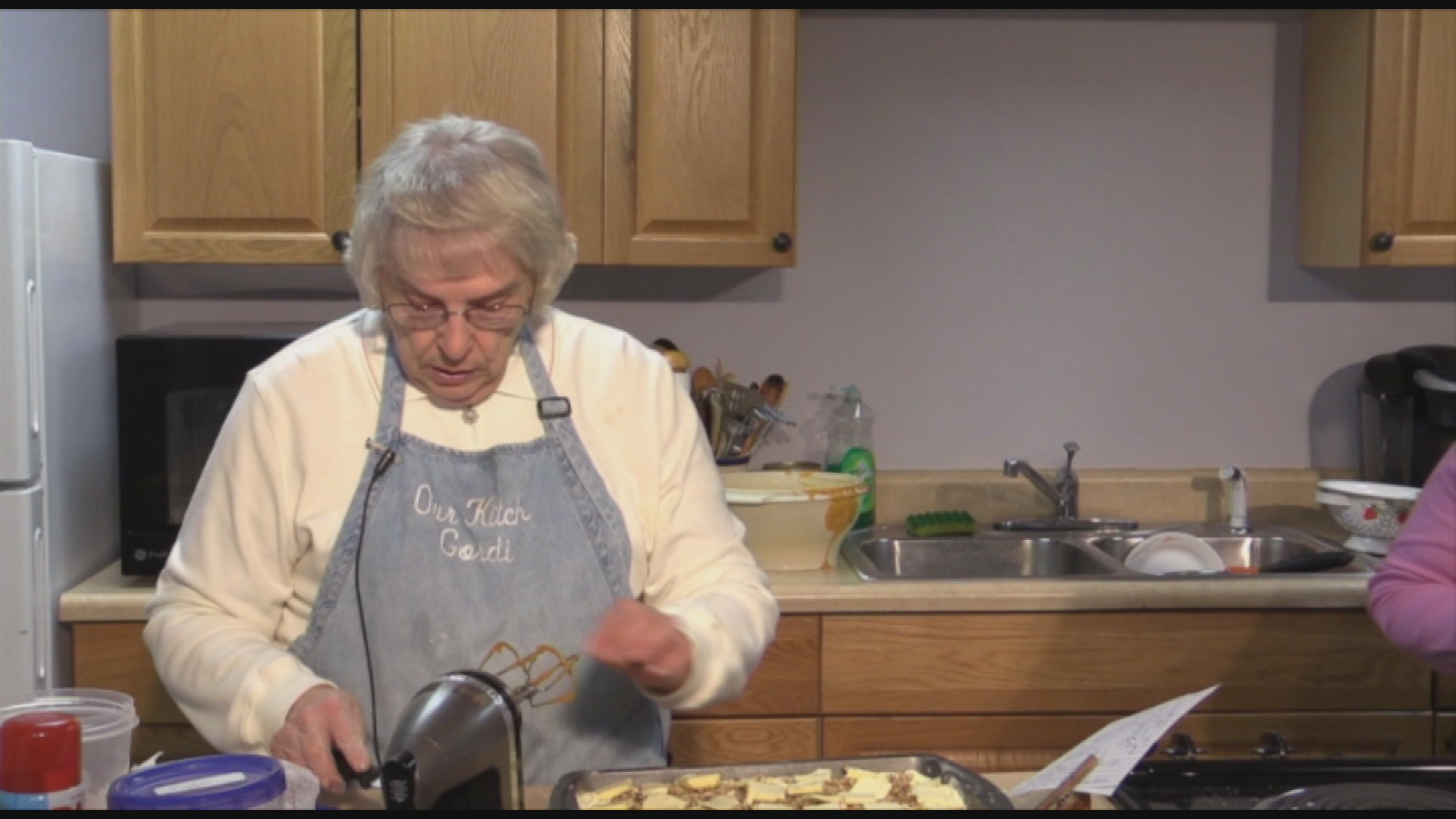 Our Kitchen.  Program #194.  "Confetti Spaghetti Pie; Date (Nut Chocolate) Cake; Pumpkin Dump Cake."