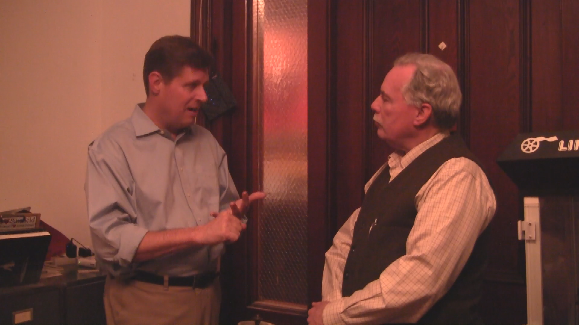 Thumbnail image for "State Representative Geoff Diehl (R, Whitman), Candidate for U.S. Senate, interviewed by Buddy Atwood, January 5, 2018."