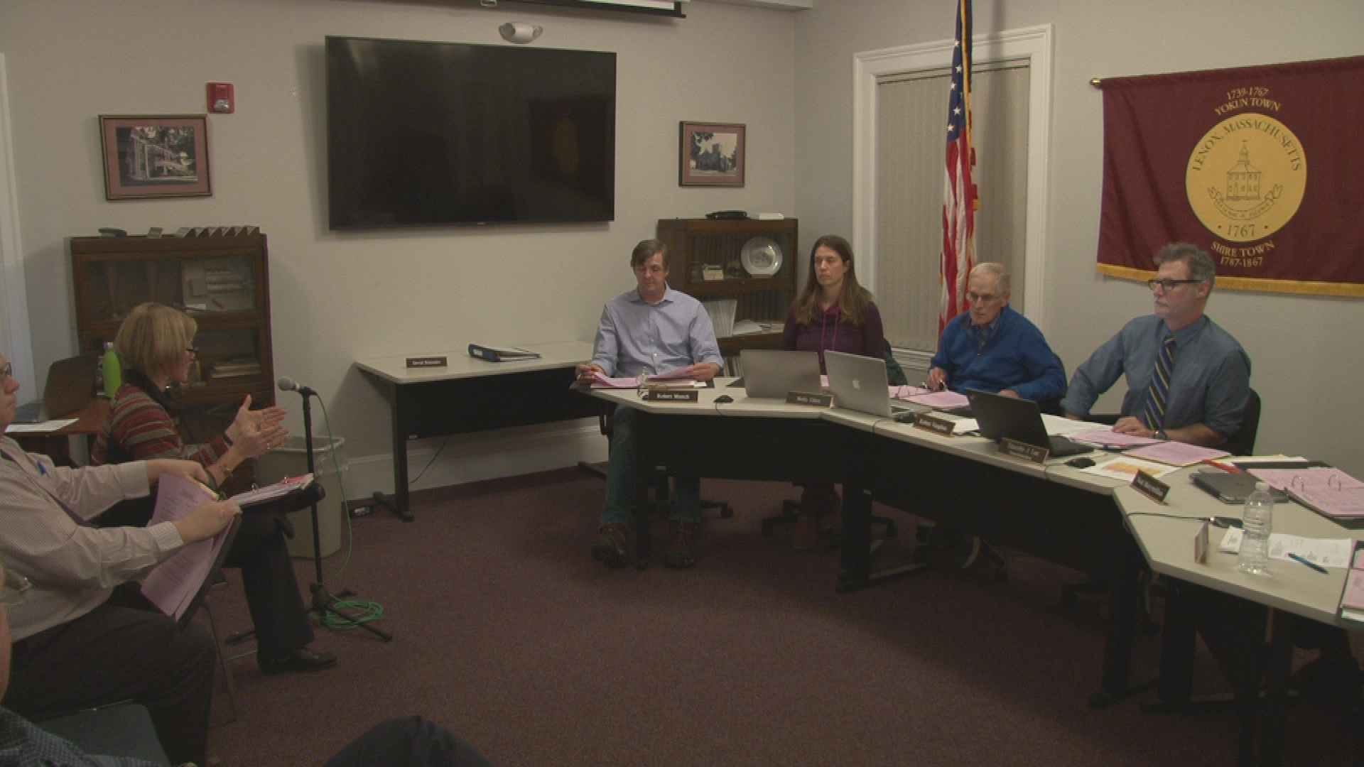 Thumbnail image for Lenox School Committee Meeting, February 5, 2018.  LIVE, from Lenox Town Hall.