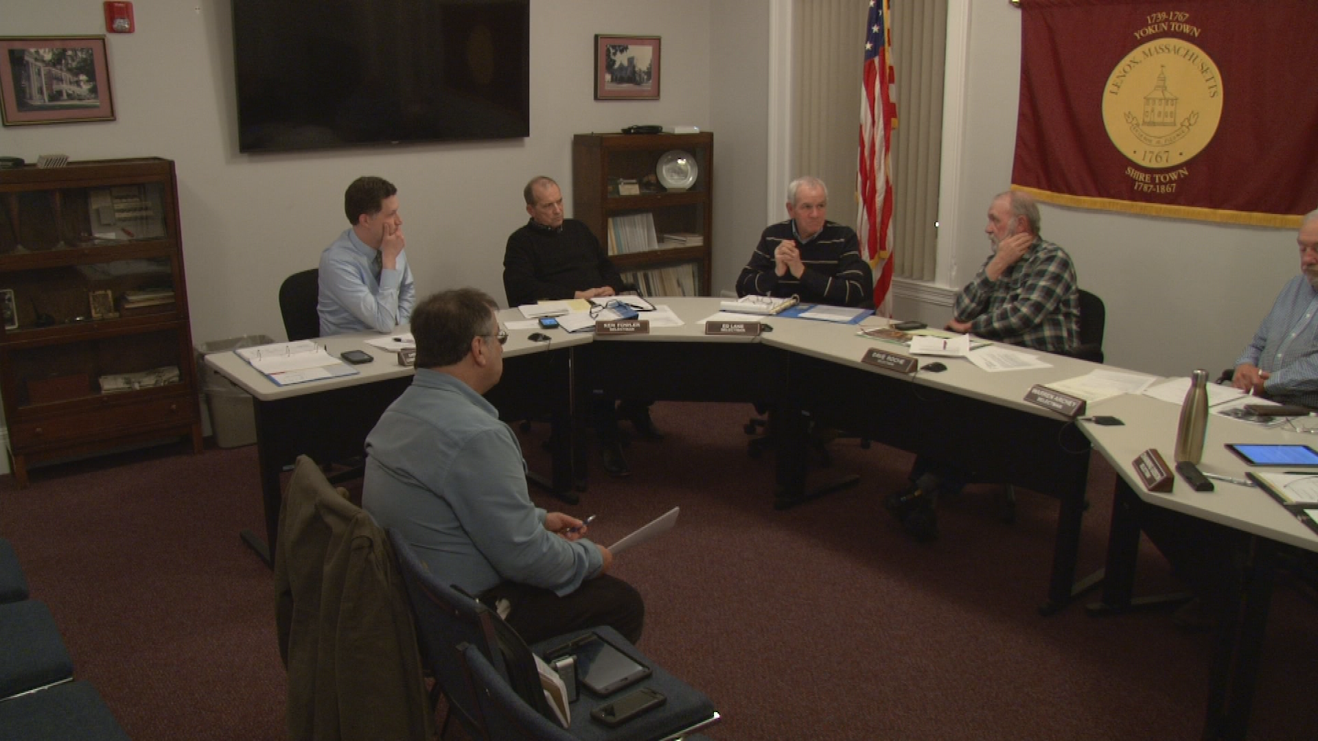 Thumbnail image for Lenox Selectmen's Meeting, February 21, 2018.  LIVE, from Lenox Town Hall.