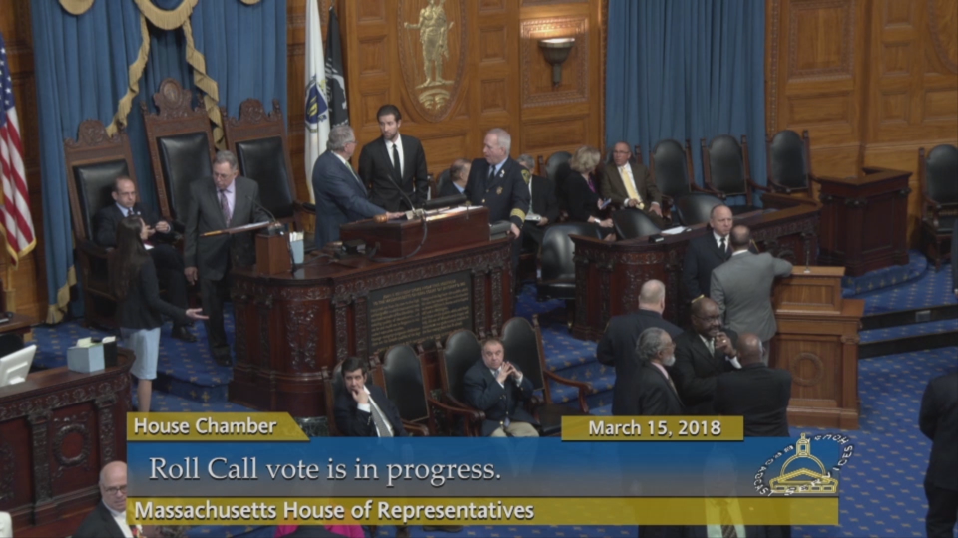 Thumbnail image for Commonwealth of Massachusetts State House, Massachusetts House of Representatives, Formal Session, March 15, 2018.
