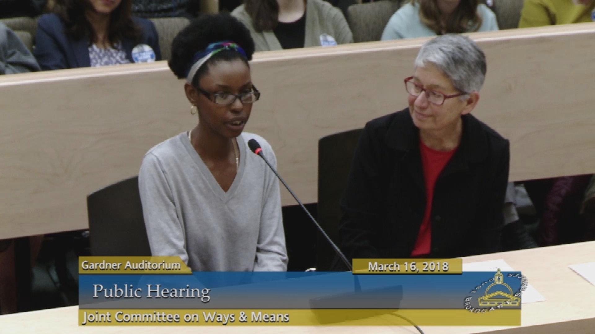 Thumbnail image for Commonwealth of Massachusetts State House.  Joint Committee on Ways and Means, Public Hearing, March 16, 2018, Part 1 of 2.