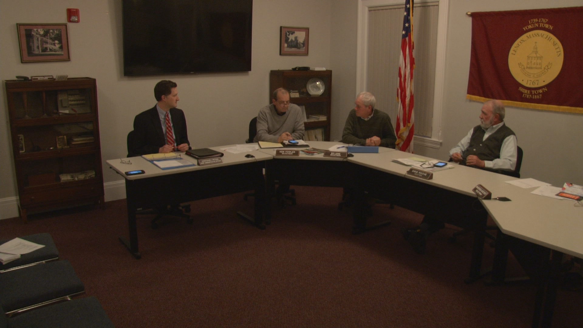 Thumbnail image for Town of Lenox Selectmen's Meeting, March 21, 2018.  LIVE, from Lenox Town Hall.