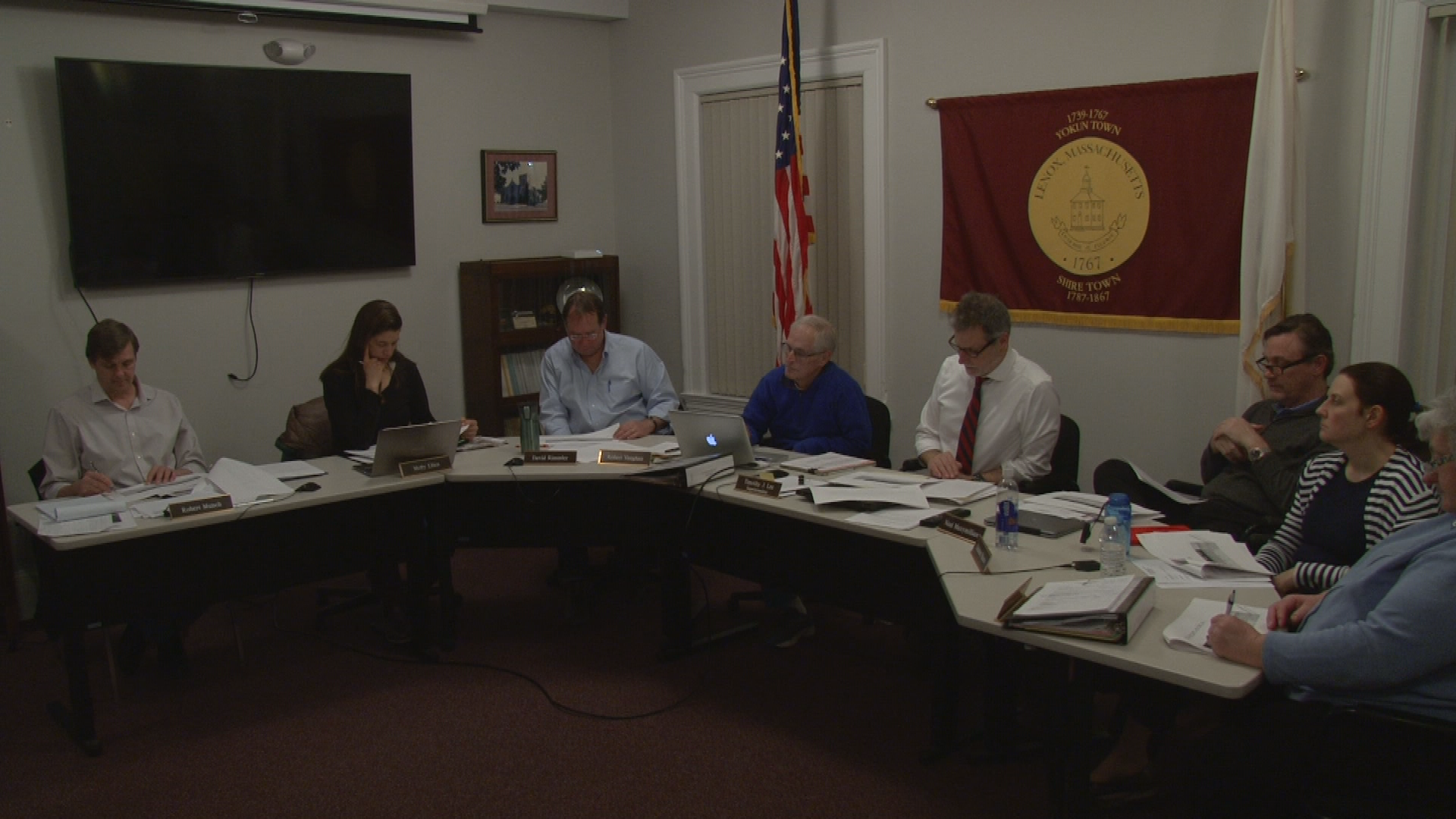 Thumbnail image for Lenox School Committee Meeting, March 26, 2018.  LIVE, from Lenox Town Hall.