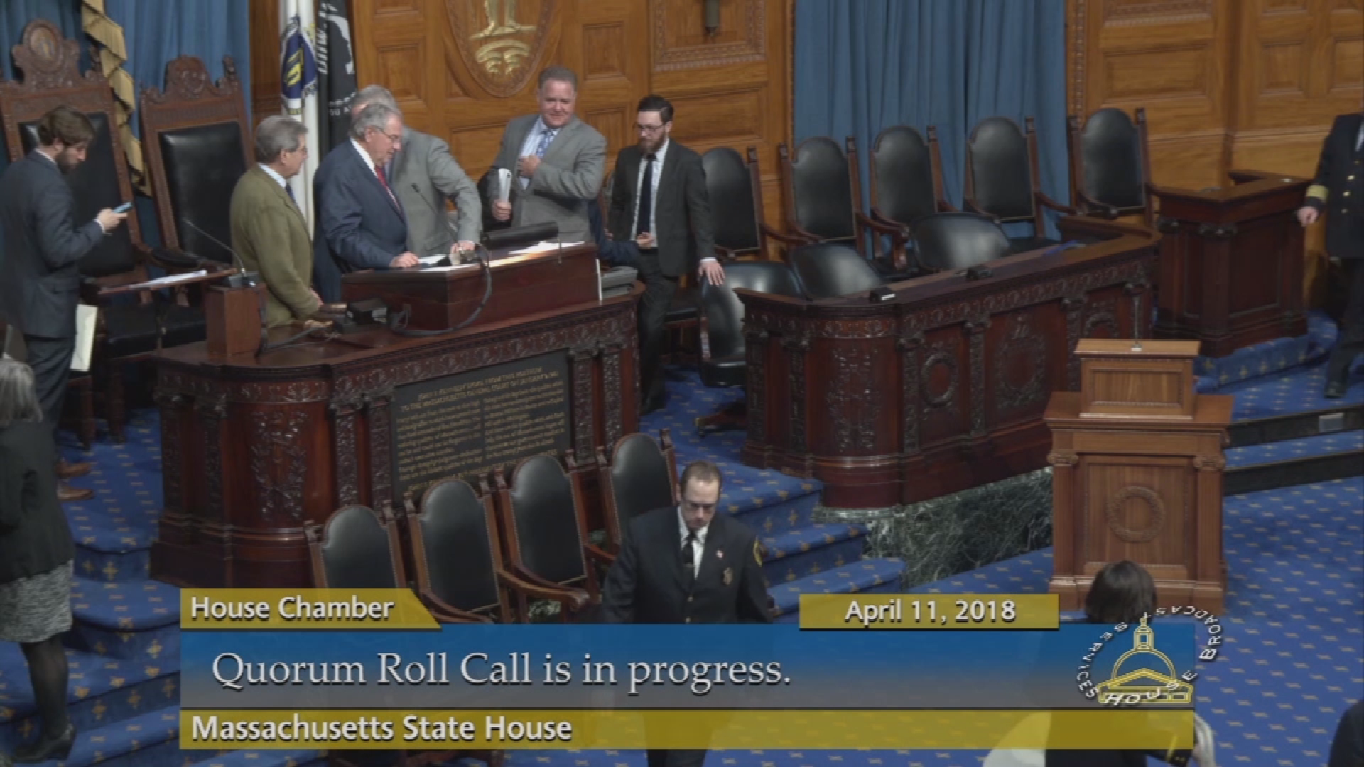 Thumbnail image for Commonwealth of Massachusetts State House, Massachusetts House of Representatives, Formal Session, April 11, 2018.