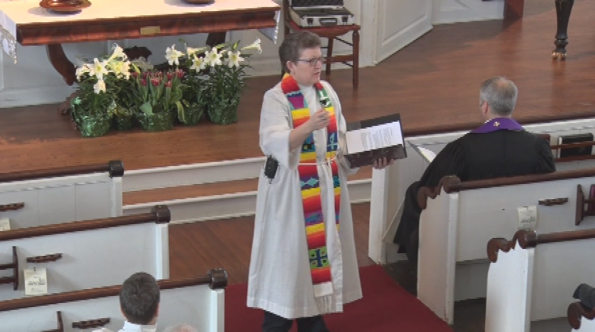 Thumbnail image for First Congregational Church of The United Church of Christ, Stockbridge, April 8, 2018.