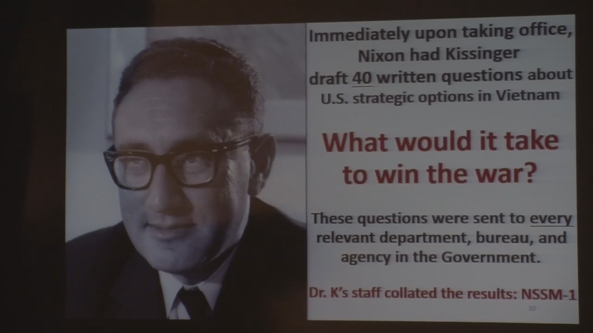 Thumbnail image for Osher Lifetime Learning Institute (OLLI):  "Nixon," 4 of 6, with Stacy Wallach, LL.B., October 10, 2017.
