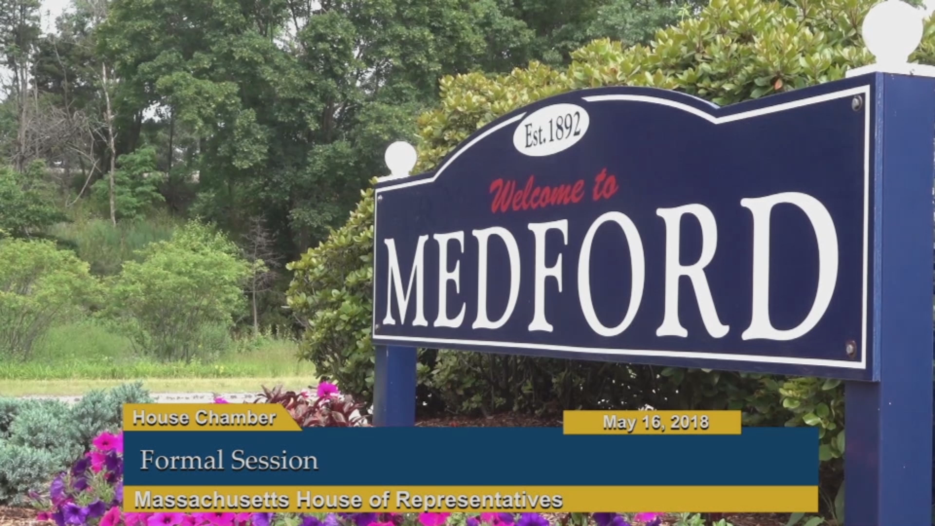 Thumbnail image for Commonwealth of Massachusetts State House, House of Representatives.  Formal Session, May 16, 2018.