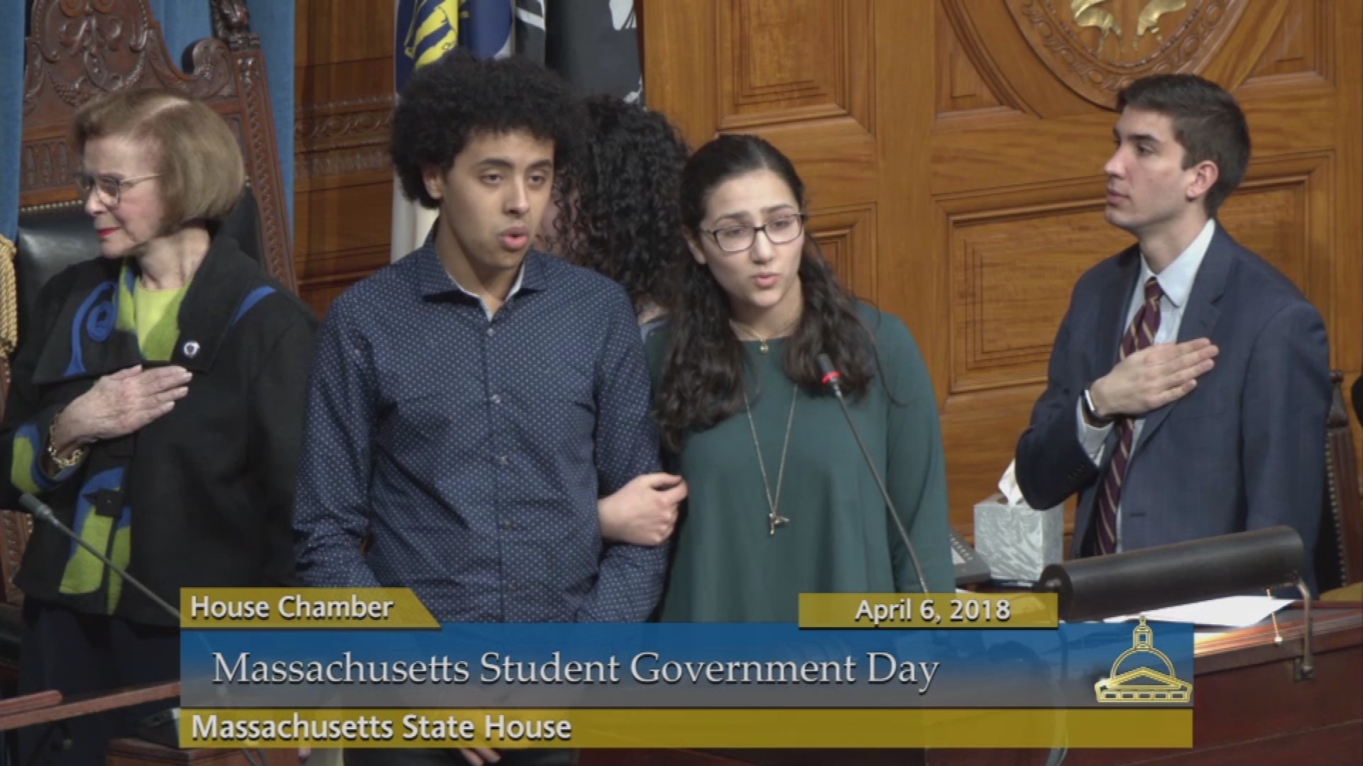 Thumbnail image for Commonwealth of Massachusetts State House.  71st Annual Massachusetts Student Government Day, April 6, 2018.