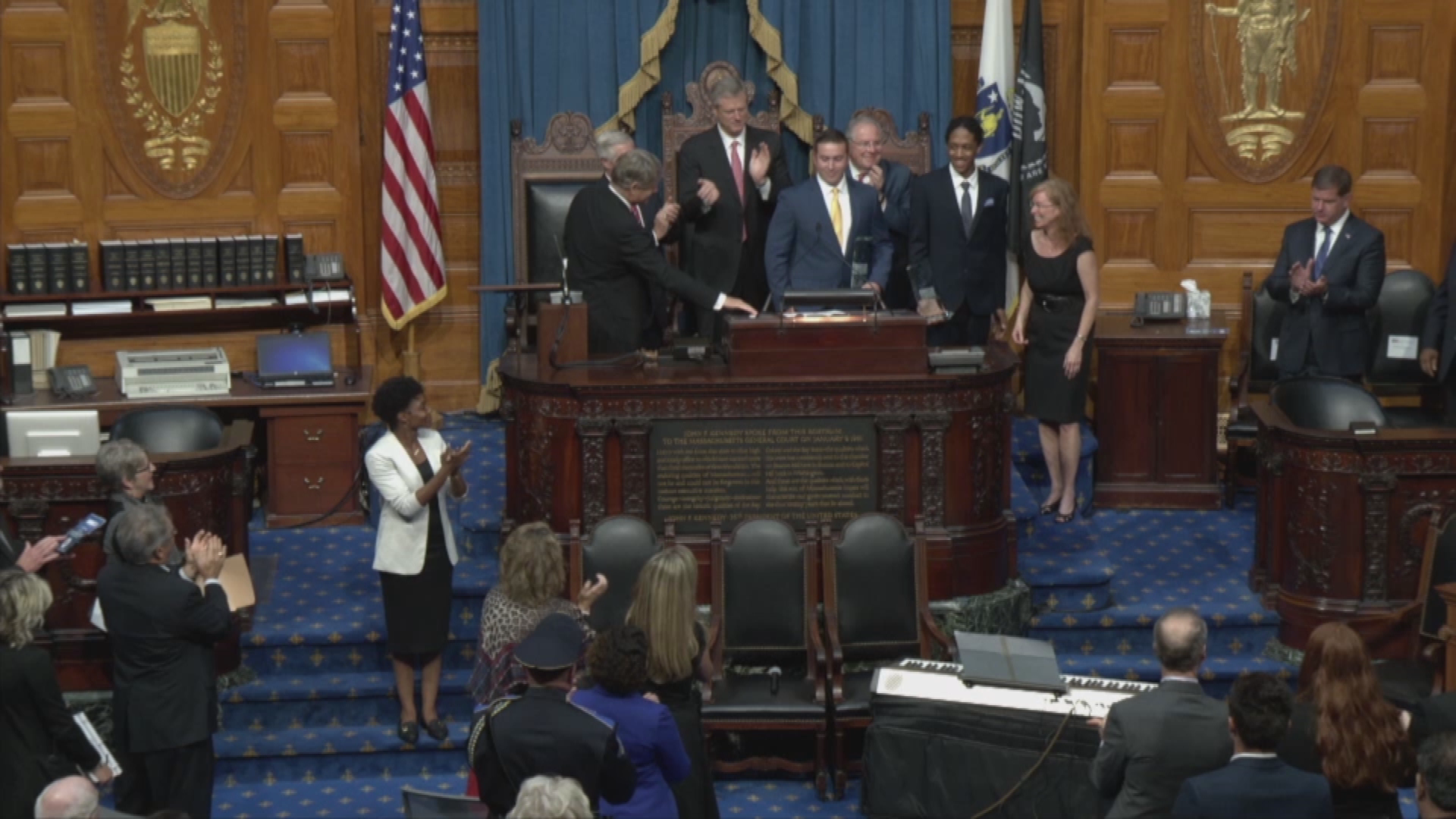 Thumbnail image for Commonwealth of Massachusetts State House.  September 11th Memorial, September 11, 2018.