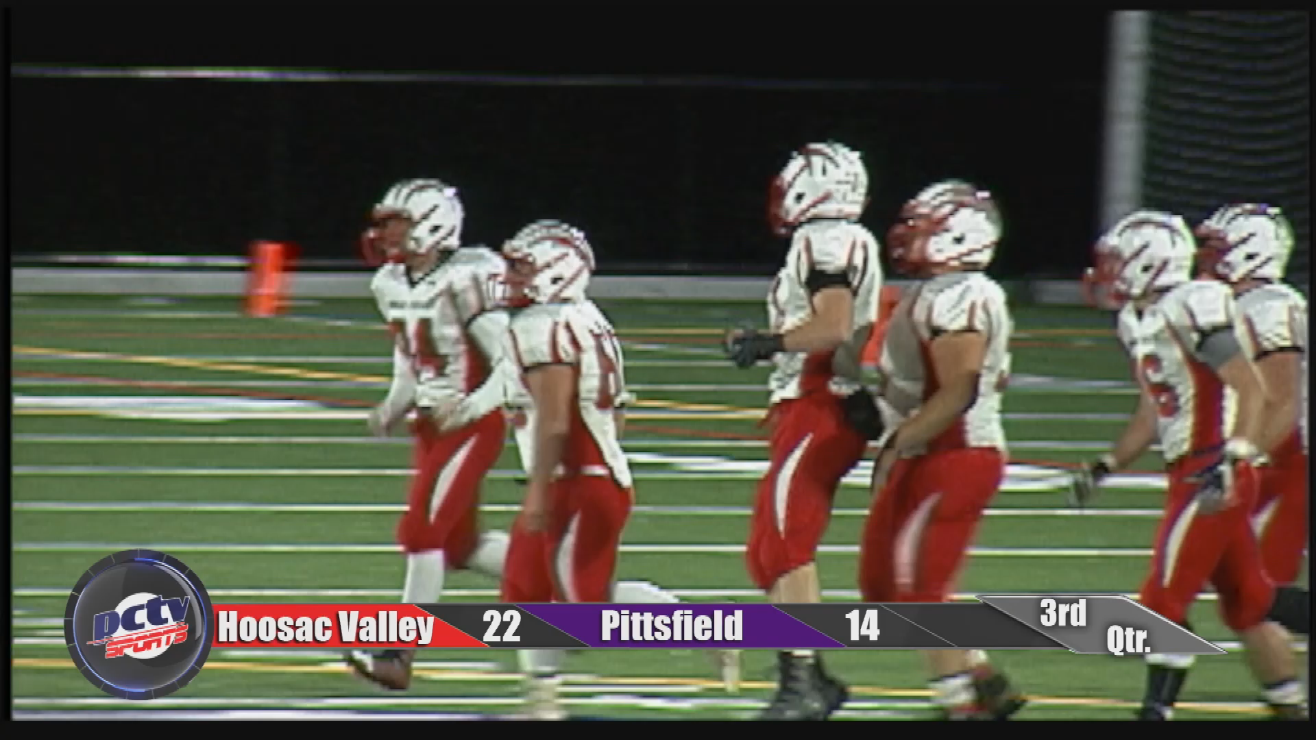 Thumbnail image for Sports Weekly presents "PCTV Sports. Boys' High School Football, Hoosac Valley at Pittsfield, October 19, 2018."